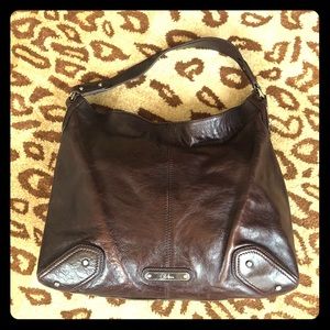 Cole Haan Leather Bucket Bag
